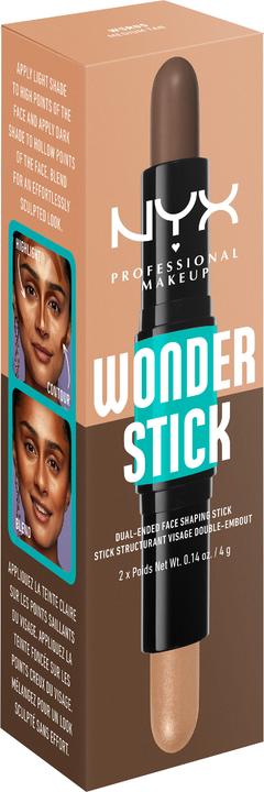 Actual product image NYX Professional Make-Up Wonder Stick Dual Face Lift (Medium Tan)