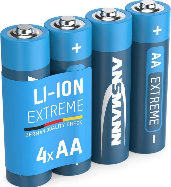 Produktbild Ansmann Extreme Lithium (4 Stk., AA, 2850 mAh)
