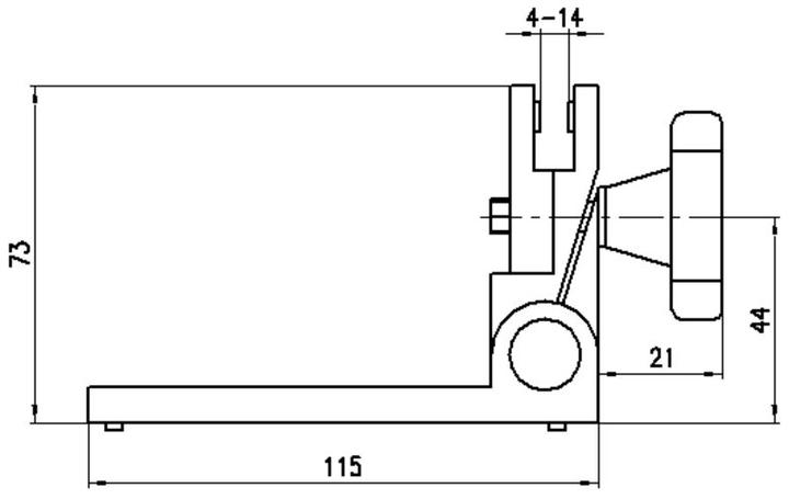Produktbild Neriox Gerätehalter 7...15 mm