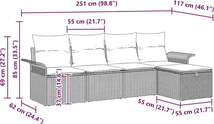 Produktbild vidaXL Dalton