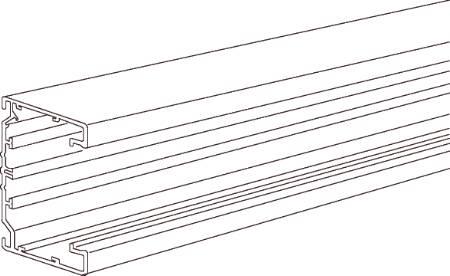 Actual product image Schneider Electric SE 5507000 INKA BOTTOM PART 2500MM 123/7 2 AN (PE=1ST (Cable hole, 2500 mm)