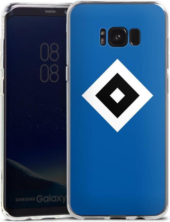 Produktbild DeinDesign Silikon Hülle für Samsung Galaxy S8 Plus Handyhülle Case Smartphone Schutzhülle HSV Hamburger SV (Samsung Galaxy S8+)