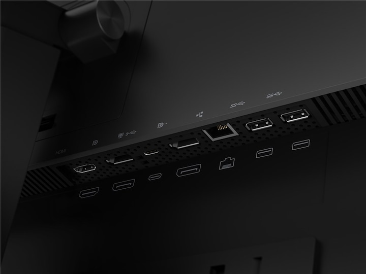Produktbild Lenovo ThinkVision P24h-2L 23.8 2K IPS 60Hz 300nits AG HDMI DP USB Raven Black (2560 x 1440 Pixel, 23.80")