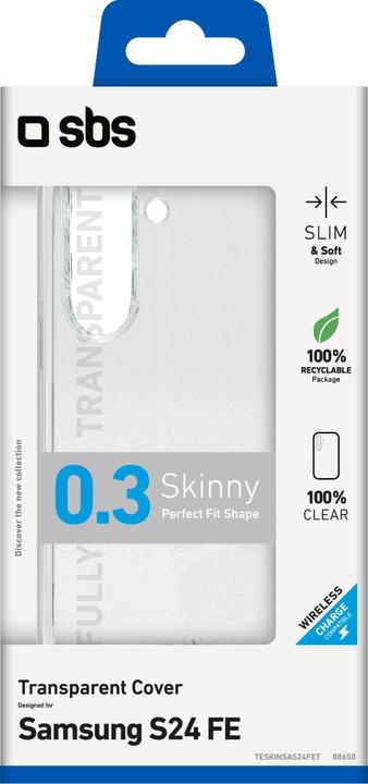 Immagine prodotto SBS Copertina skinny FE trasparente (Samsung Galaxy S24 FE)