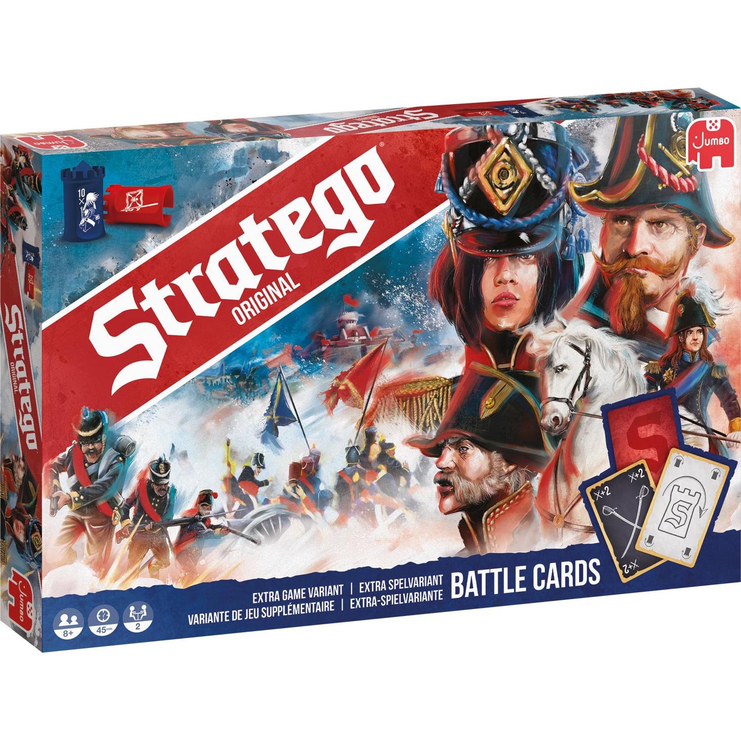 Jumbo Stratego Original (Englisch, Französisch, Isländisch, Deutsch)