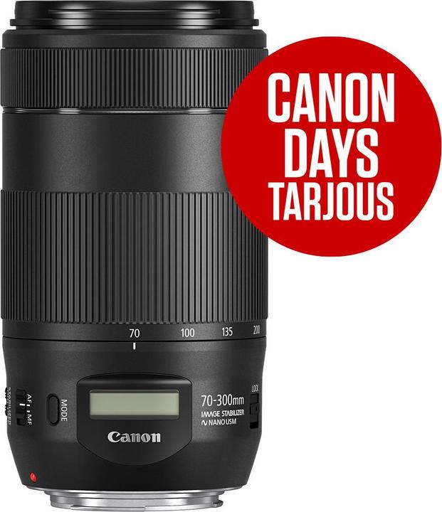Image du produit Canon EF 70-300mm f/4 - 5.6 IS II USM - (EU) (Canon EF, Plein format)