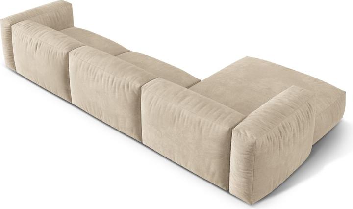 Actual product image Micadoni Modular Left Corner Sofa, "Martina", 3 Seats, 332x176x75 Made in Europe (Corner sofa)