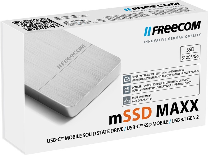 Produktbild Freecom EXT MSSD512GB MAXX (512 GB)