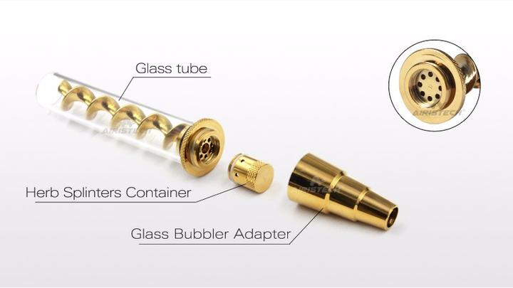 Produktbild Lit Stick 2in1 Glas Blunt Silber