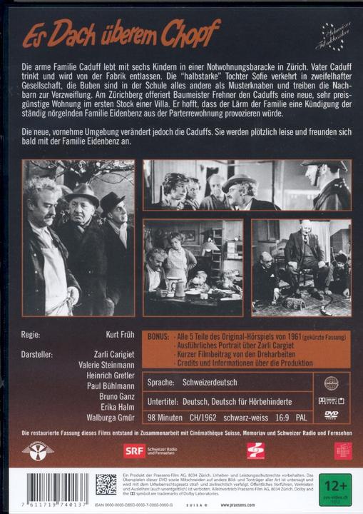 Actual product image A roof over your head (DVD, 2000, Swiss German)