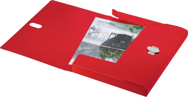 Produktbild Leitz Dokumentenmappe Recycle A4 Rot (A4, 1 x)