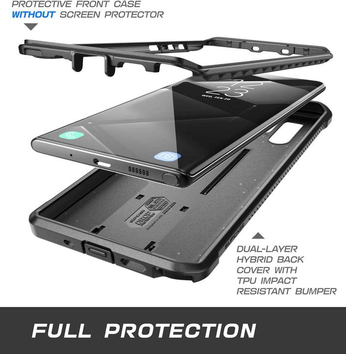Actual product image Supcase Armored Case Unicorn Beetle Pro for Galaxy Note 10 Plus Black Universal (Samsung Galaxy Note 10 5G, Samsung Galaxy Note 10 Plus)