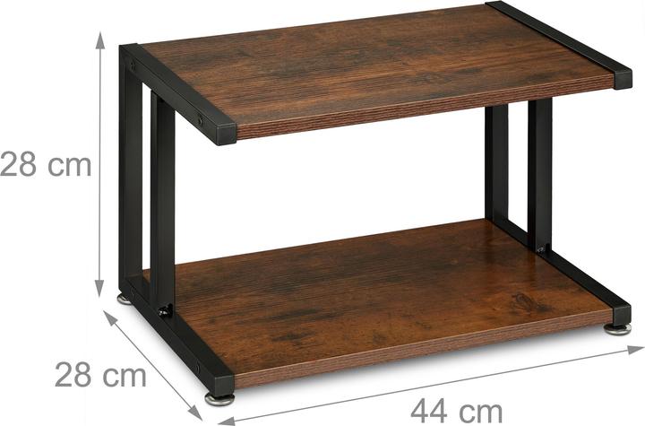 Actual product image Relaxdays Printer stand