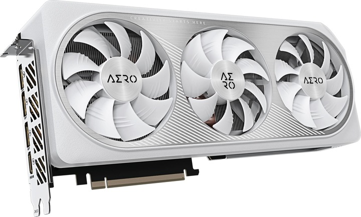 Actual product image Gigabyte GeForce RTX 4070 Ti SUPER AERO OC (16 GB)