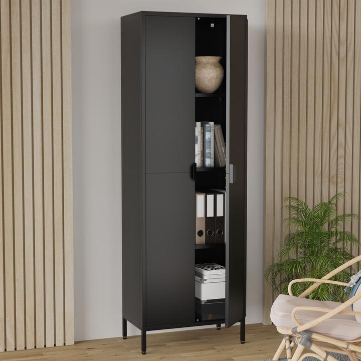 Immagine prodotto VCM Stahl Schrank Büroschrank Flokas XL (60 x 180 x 35 cm)