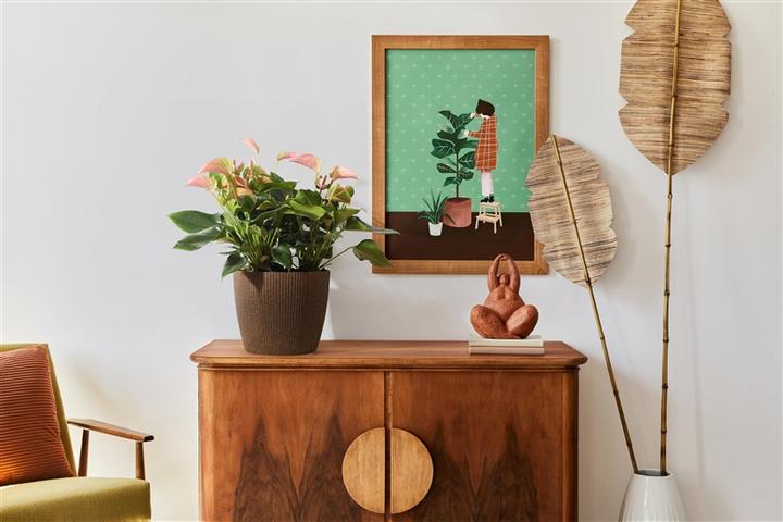 Produktbild Neogard Blumentopf Magnolia Eco, Ø 11 cm, Coffee (10.50 cm)