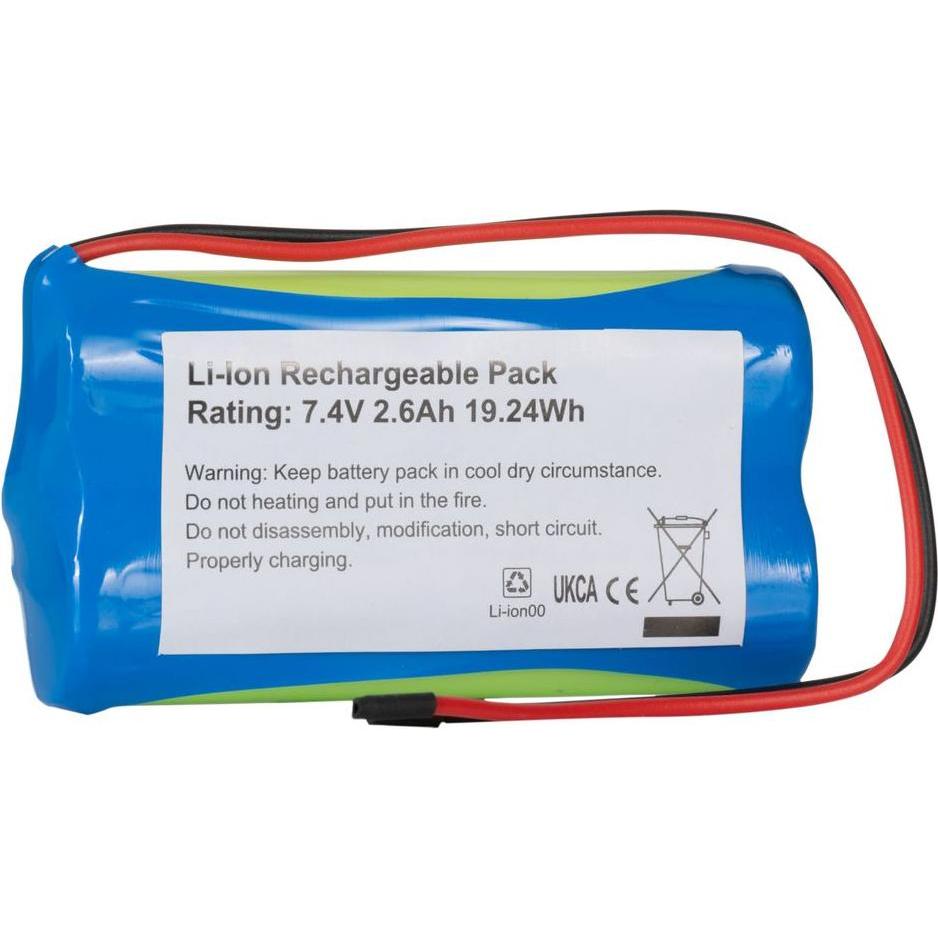 Rs Pro 18650 7.4V 2600 mAh 2S1P (7.40 V, 2600 mAh)