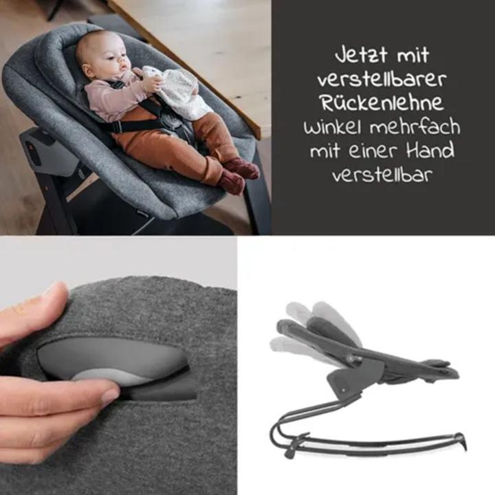 Image du produit Hauck Chaises hautes Alpha Move Nature 5-pièces Newborn Set - Chaise haute + 2in1 (Chaise haute)