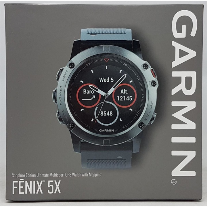 Image du produit Garmin fenix 5X Edition Saphir (51 mm)