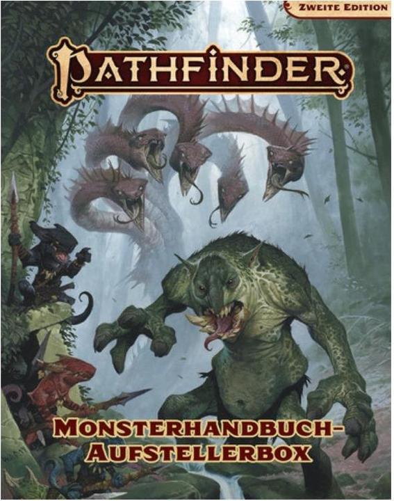 Actual product image Pathfinder 2 - Monster Manual Stand Box (DE edition) (German)