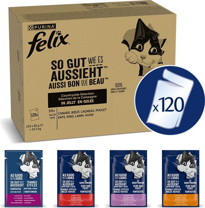 Actual product image Felix As good as it looks (Adult, 10200 g)