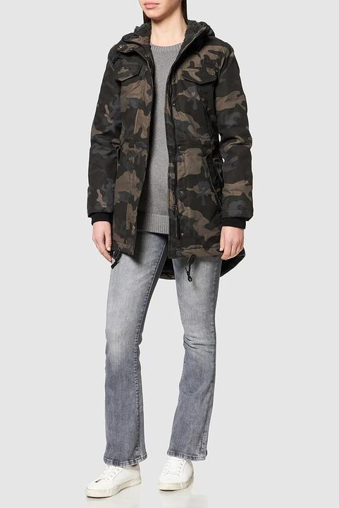 Image du produit Brandit Femmes Marsh Lake Parka Taille XXL Couleur Camouflage foncé (XXL)