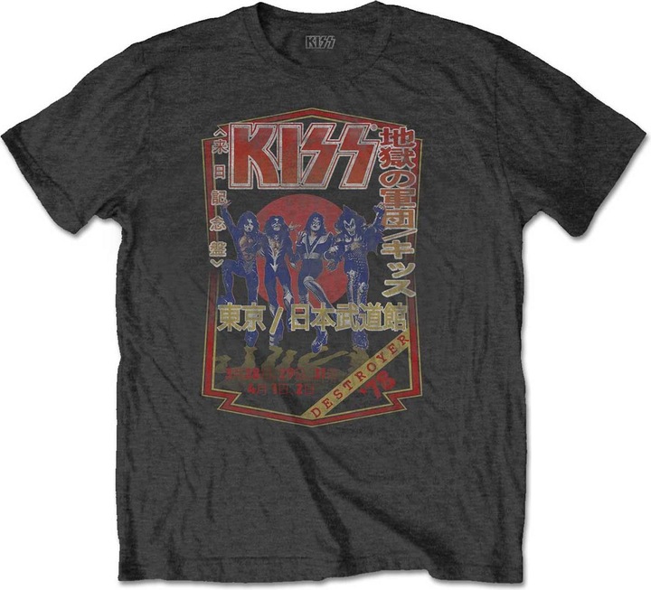 Immagine prodotto KISS Destroyer Tour 78 Maglietta Adulto Unisex (M)
