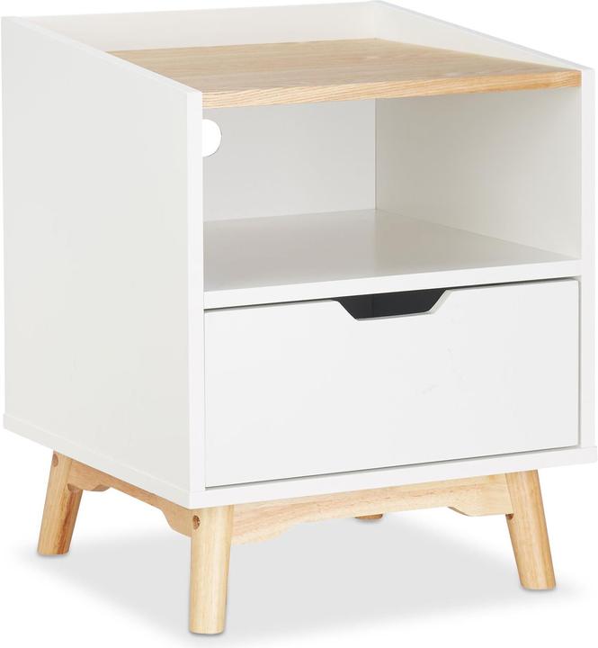 Relaxdays Bedside table (43 x 40 x 50 cm)