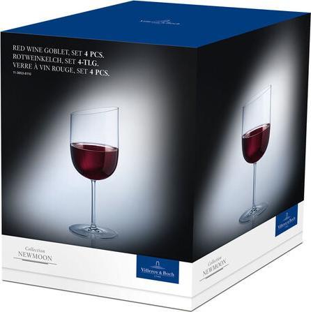 Produktbild Villeroy & Boch Rotweinkelch, Set 4tlg. NewMoon (30 cl, 4 Gläser, Rotweingläser)