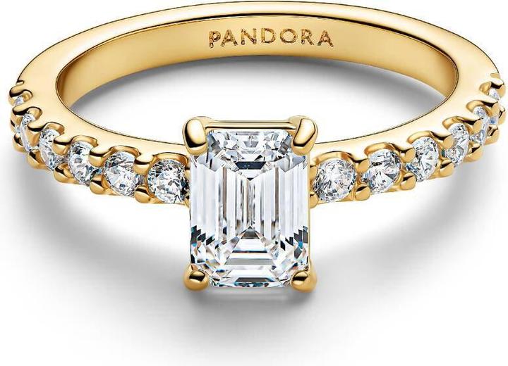 Produktbild Pandora Rechteckiger Funkelnder Strahlenkranz Ring (60)