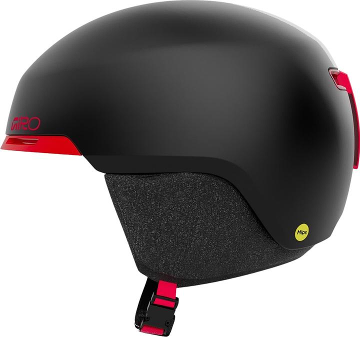 Matte Black, matte black-red, Red, Schwarz