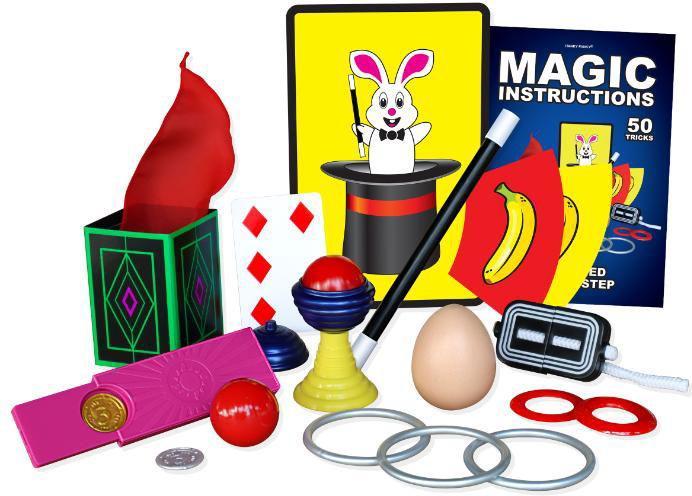 Actual product image Hanky Panky Stunning Magic - Junior Edition 50 tricks (29038)