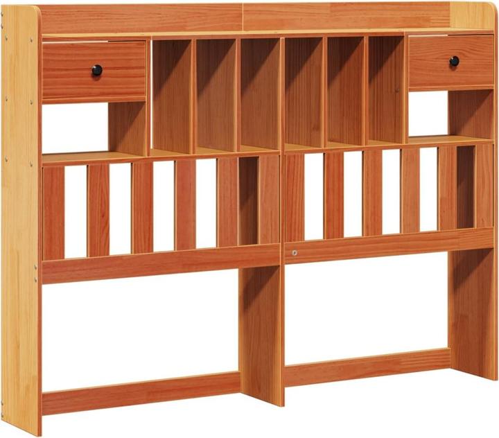 Image du produit vidaXL Bett mit Regal (160 x 200 cm)