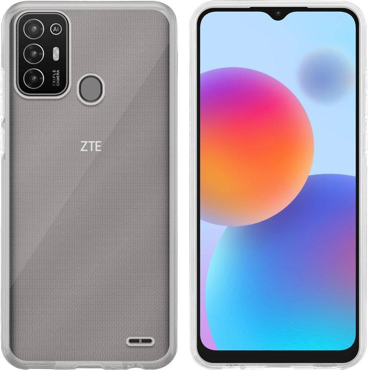 Produktbild Cadorabo Hülle für ZTE Blade A52 Ultra Slim Silikon Schutz TPU Case (ZTE Blade A52)