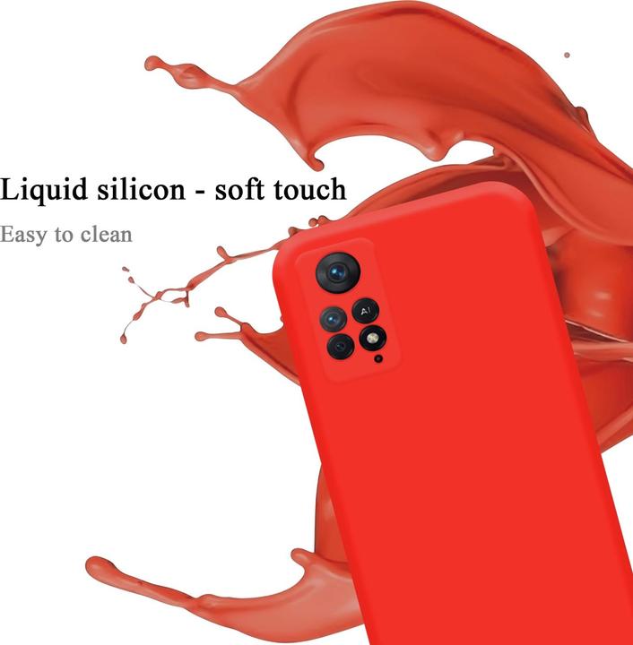 Produktbild Cadorabo TPU Liquid Silicone Case Hülle für Xiaomi RedMi NOTE 11 PRO 4G / 5G