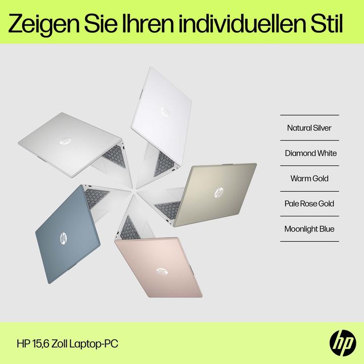Produktbild HP 15-fd1053ng (15.60", Intel Core 3 100U, 8 GB, 512 GB, DE)