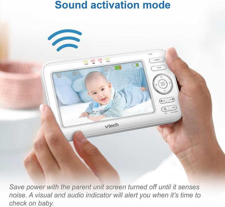 Actual product image VTech VIDEO BABYPHONE VIS XXL BM4550 (Video & Audio, 300 m)