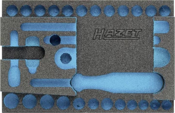 Actual product image HAZET 2C soft foam insert 163-337L
