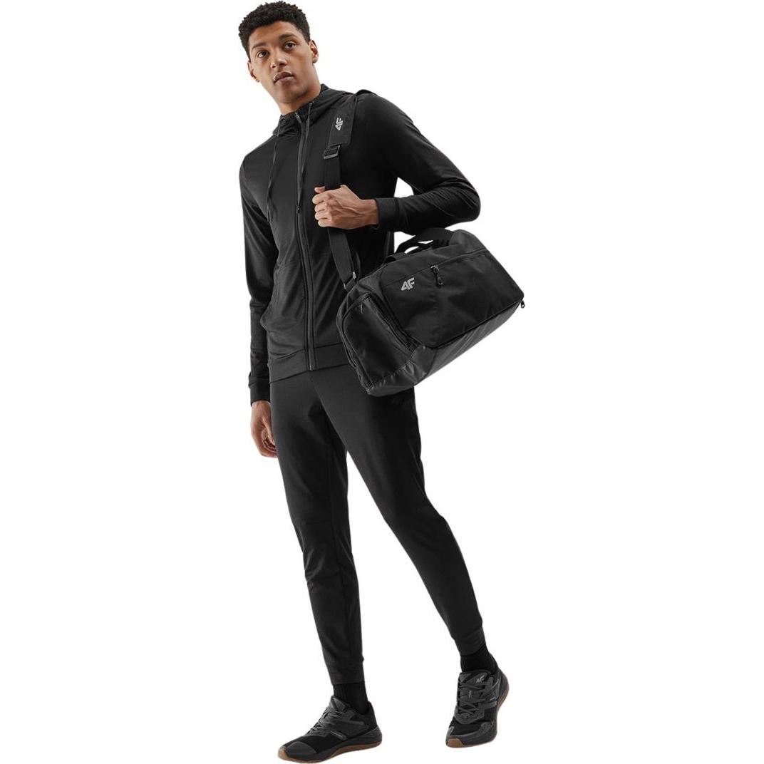 4F Torba U104 głęboka czerń 4FWSS24ABAGU104 20S, Kameratasche, Schwarz