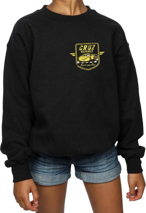Produktbild Disney Cars Cruz Ramirez Faux Pocket Logo Sweatshirt Mädchen (116)