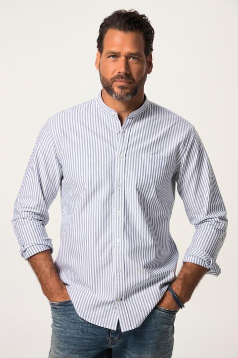 Produktbild JP1880 Oxfordhemd, Langarm, Stehkragen, Modern Fit (4XL)