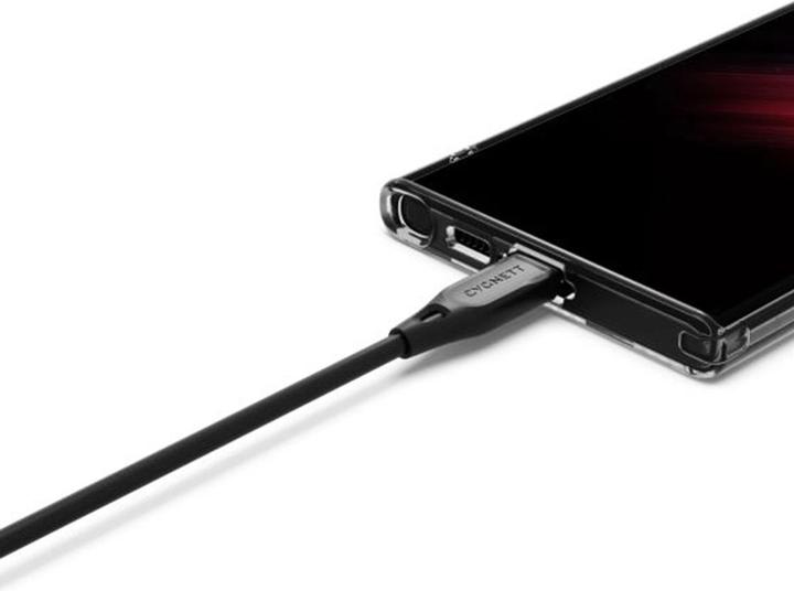 Immagine prodotto Cygnett Cavo Essentials da USB-C a USB-A (USB 2.0), nero, 1 m (1 m, USB 2.0, 60 W)