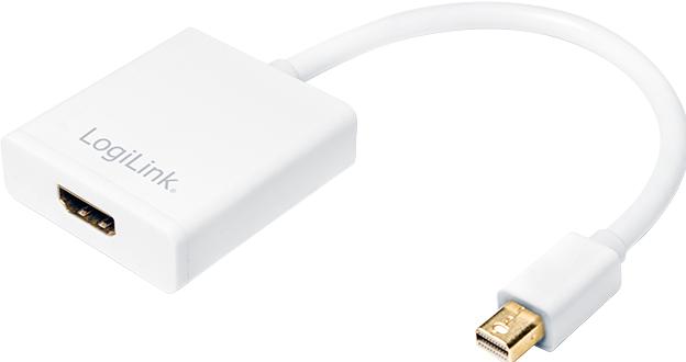 Actual product image LogiLink Mini DisplayPort to HDMI (HDMI, 15 cm)