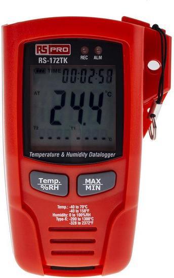 Immagine prodotto RS PRO RS172TK Datalogger-Ext Temp with display