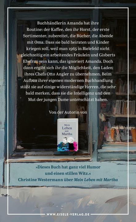 Produktbild Das Fräulein Buchhändlerin (Deutsch, Martina Bergmann, 2025)