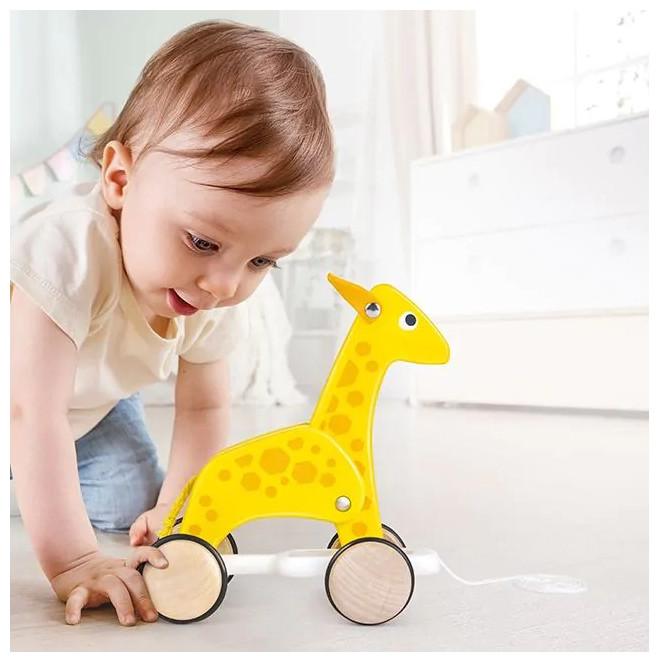 Actual product image Hape Pull-along giraffe