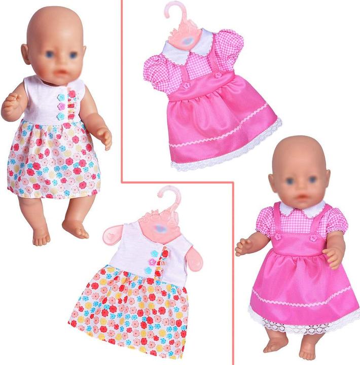 Actual product image Ebuddy Doll clothes 10 sets