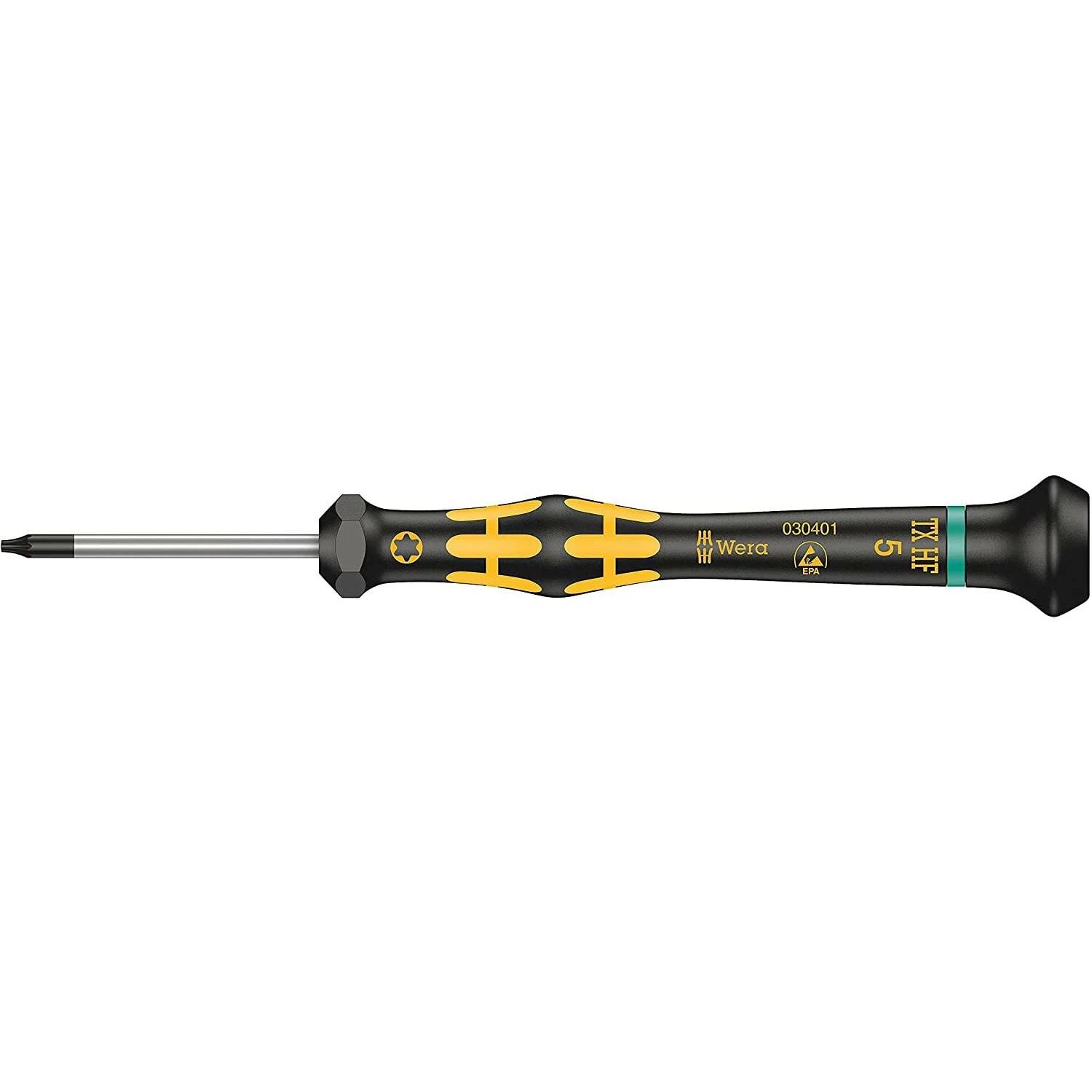 Wera, Schraubenzieher, 1567 ESD Micro TX HF 5 x 40 mm (Torx (TX))