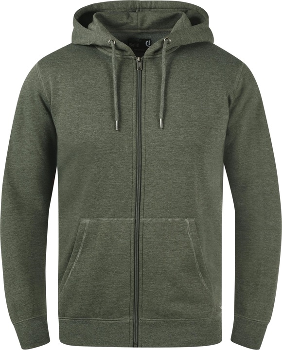 Immagine prodotto Solid BertiZip Felpa Con Cappuccio Giacca Tuta Da Uomo Con Cappuccio Stampa (S)