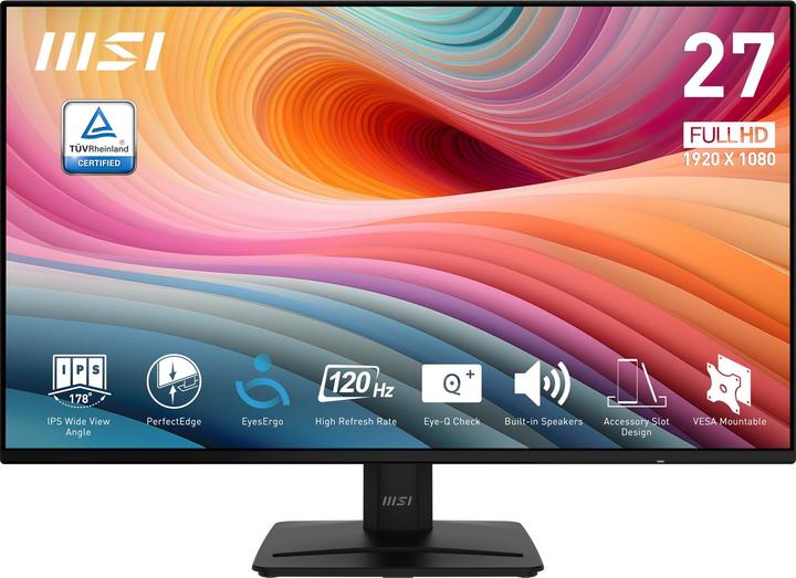 Actual product image MSI PRO MP271A E2 (1920 x 1080 pixels, 27")